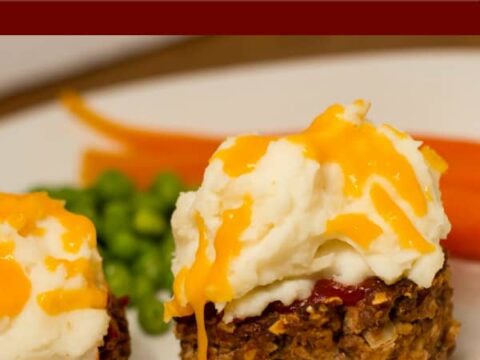 Image for Easy Mashed Potato Topped Mini Meatloaves