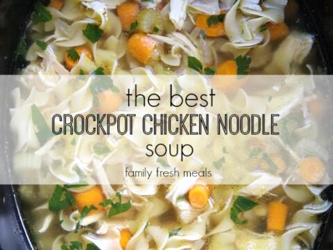 Image for Crockpot Chicken Noodle Soup 