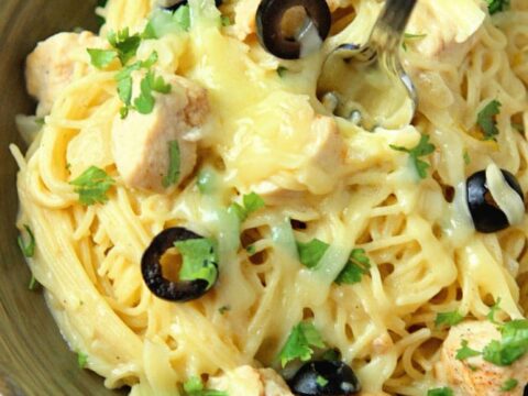 Image for White Chicken Enchilada Pasta