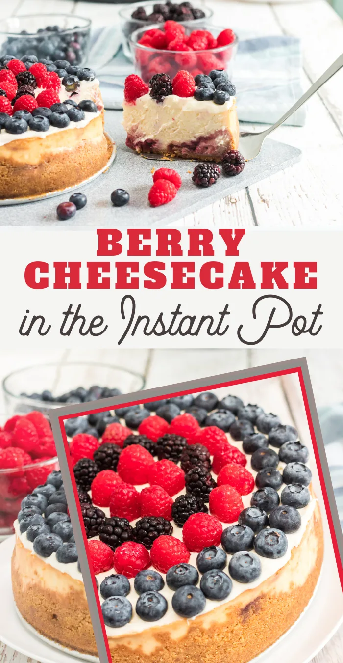instant pot berry cheesecake recipe