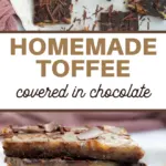 chocolate covered toffee candy recipe