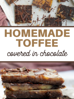 chocolate covered toffee candy recipe