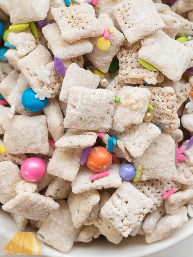 Birthday Cake Puppy Chow