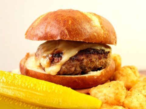 Image for Dilly Swiss Cheese Burger