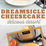 creamy orange cheesecake