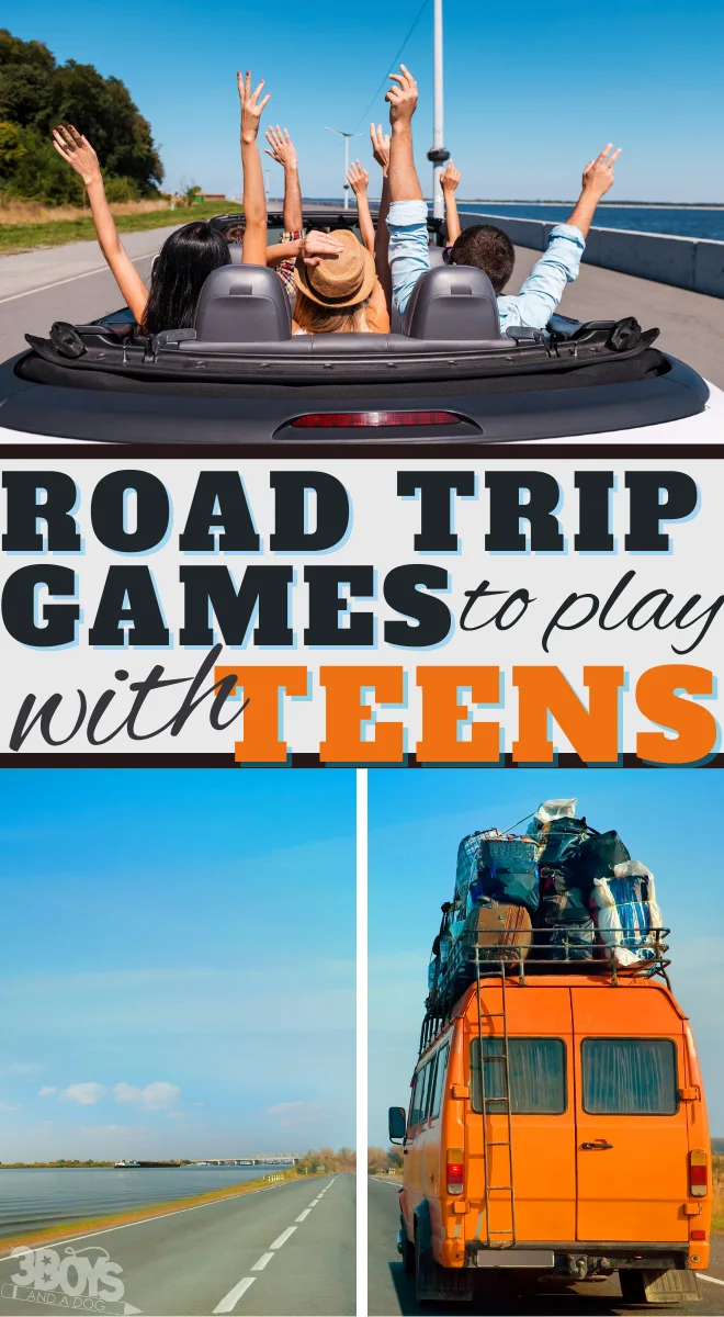 games to play with older kids on your next road trip