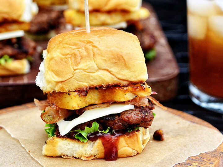 Image for HAWAIIAN BURGER RECIPE