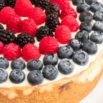Instant Pot Berry Cheesecake