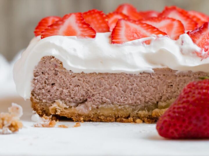 Image for Keto Strawberry Cheesecake Bars