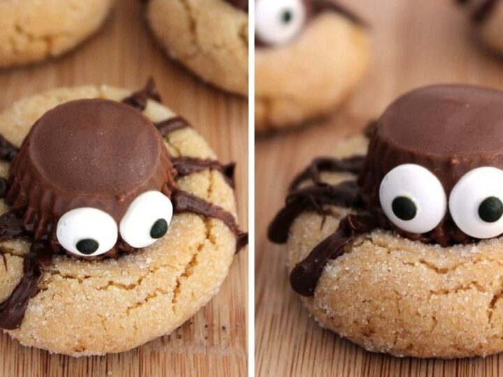 Image for Halloween Peanut Butter Spider Cookies