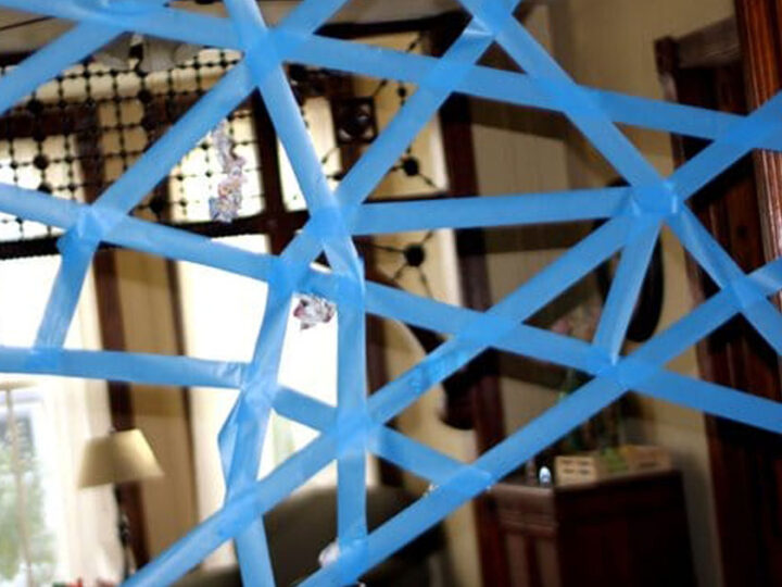 Image for A Sticky Spider Web Activity for Kids - hands on