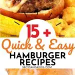 hamburger patty recipes