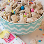 muddy buddies recipe that tastes like birthday cake