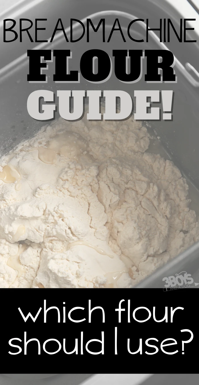 bread machine flour guide