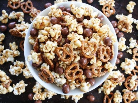 Image for Peanut Butter Pretzel Popcorn Recipe