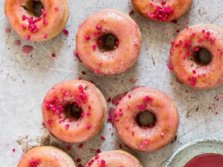Image for Raspberry Glazed Donut Recipe