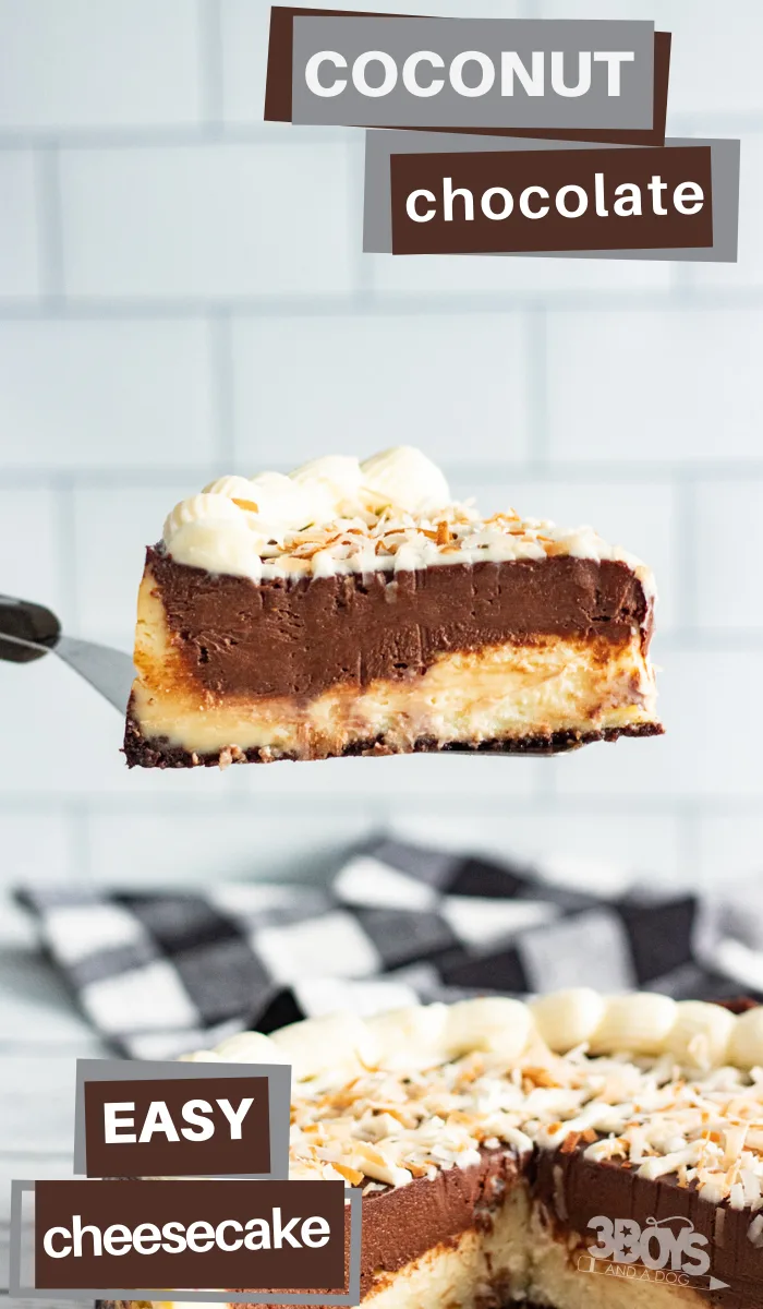 mounds inspired cheesecake recipe
