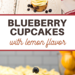 lemon and blueberry cupcake recipe
