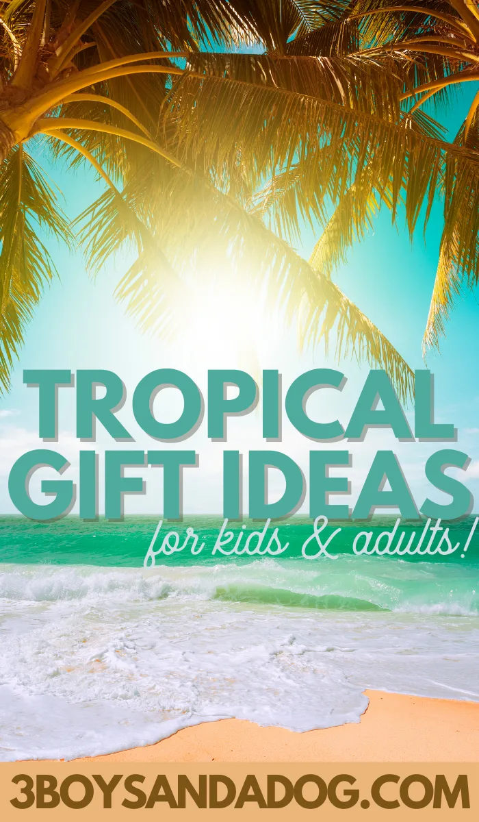 hawaiian beach or luau themed gift ideas for kids and adults gift ideas