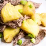 beef stir fry recipe with tropical flavors