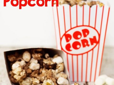 Image for Salty and Sweet Hot Chocolate Popcorn Recipe