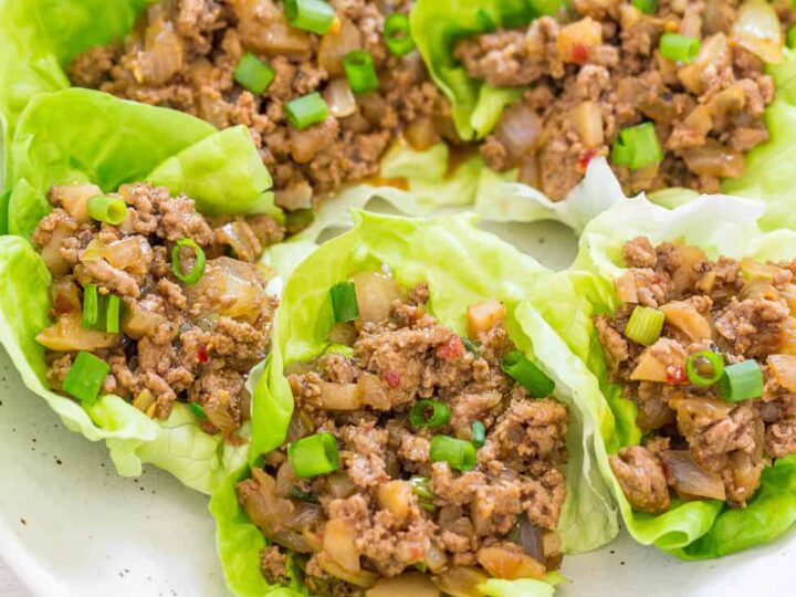 Image for P.F. Chang's Chicken Lettuce Wraps {Copycat Recipe}