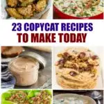 easy copycat recipes