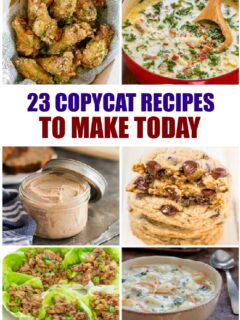 easy copycat recipes