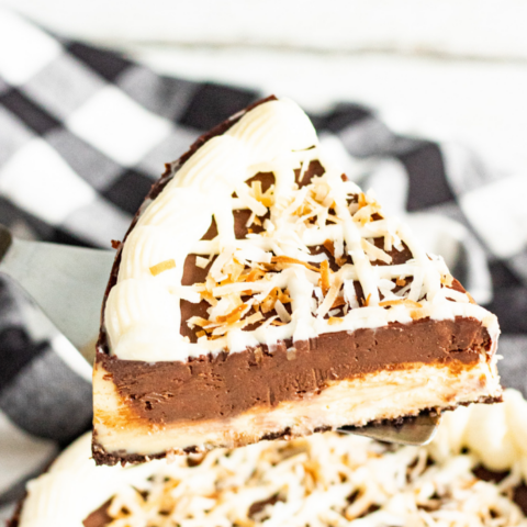 make this delicious chocolate cococnut cheesecake in your pressure cooker