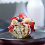 monkey bread with mixed berries
