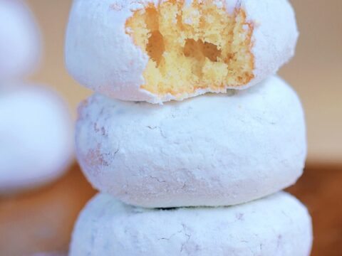 Image for Mini Homemade Snowball Donuts