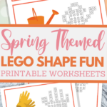 simple lego shape worksheets for spring