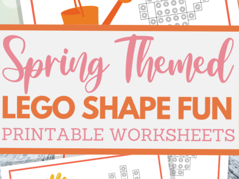 simple lego shape worksheets for spring