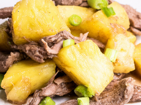 pineapple beef stir fry recipe