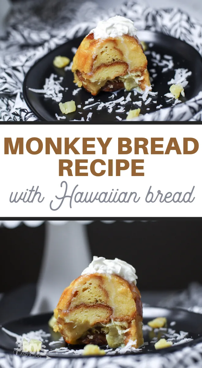 sweet monkey bread recipe for your next luau