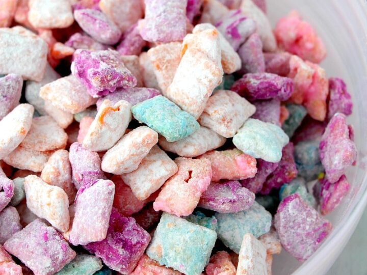 Image for Unicorn Poop Muddy Buddies Recipe with Chex Mix 