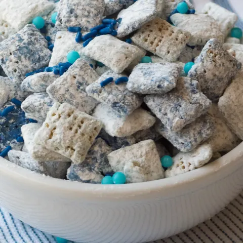 puppy chow for a baby boy shower