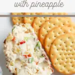 tropical cheese ball appetizer