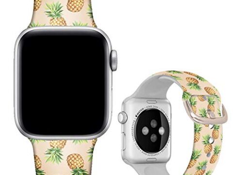 Image for Pattern Printed Replacement Bands for iWatch Series 5/4/3/2/1, M/L for Women/Men