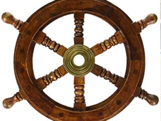 Image for SAILORS SPECIAL SH 8760 Ship Wheel 12 inch, 12"