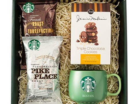 Image for Starbucks Friendship Gift Box with Greeting Card, 5 Piece Set