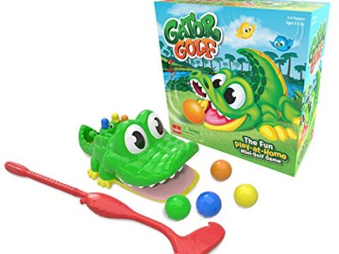 Image for Gator Golf - Putt The Ball into The Gator's Mouth to Score Game by Goliath