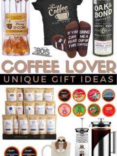 unique coffee themed gift ideas