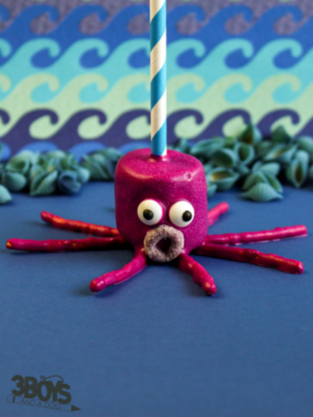 Fast and Easy Octopus Marshmallow Pops Recipe Story