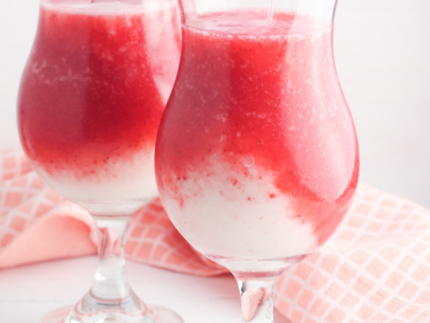 Image for Lava Flow Mocktail Recipe