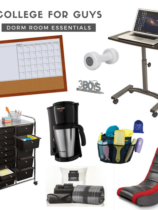 Dorm Room Essentials for Guys Story