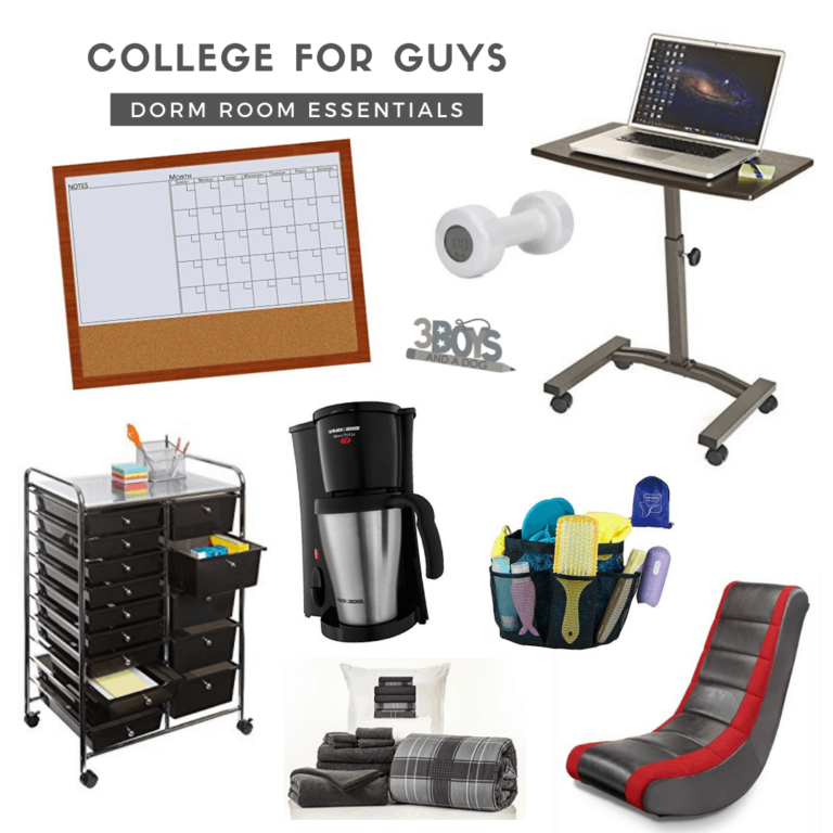 Dorm Room Essentials for Guys Story