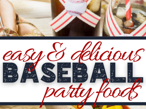 baseball baby shower food ideas