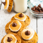 smores cookies with peanut butter