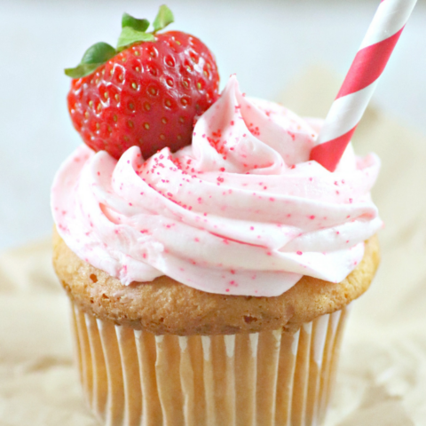 Strawberry Soda Cupcake Recipe